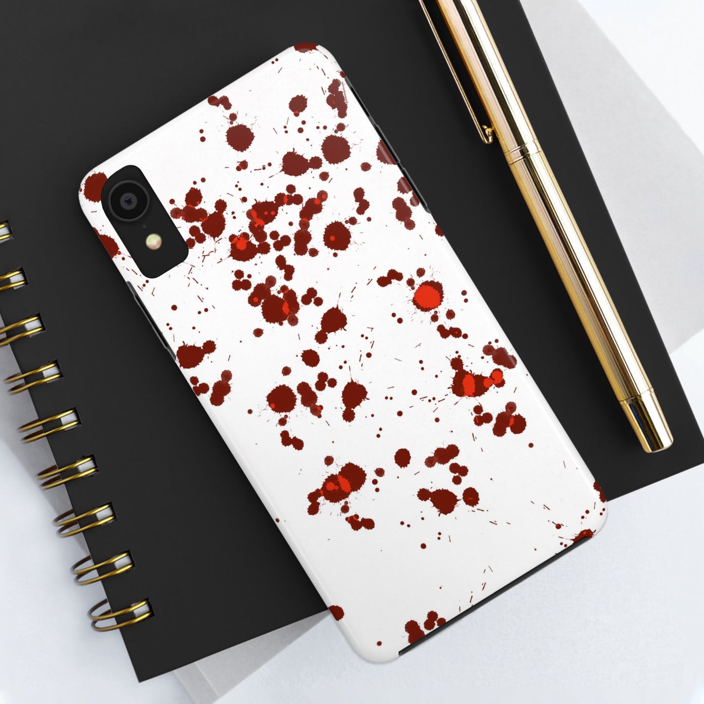 Splatter True Crime Phone Cases