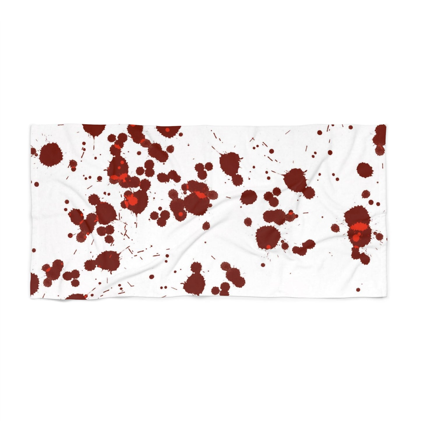 Blood Splatter Beach Towel