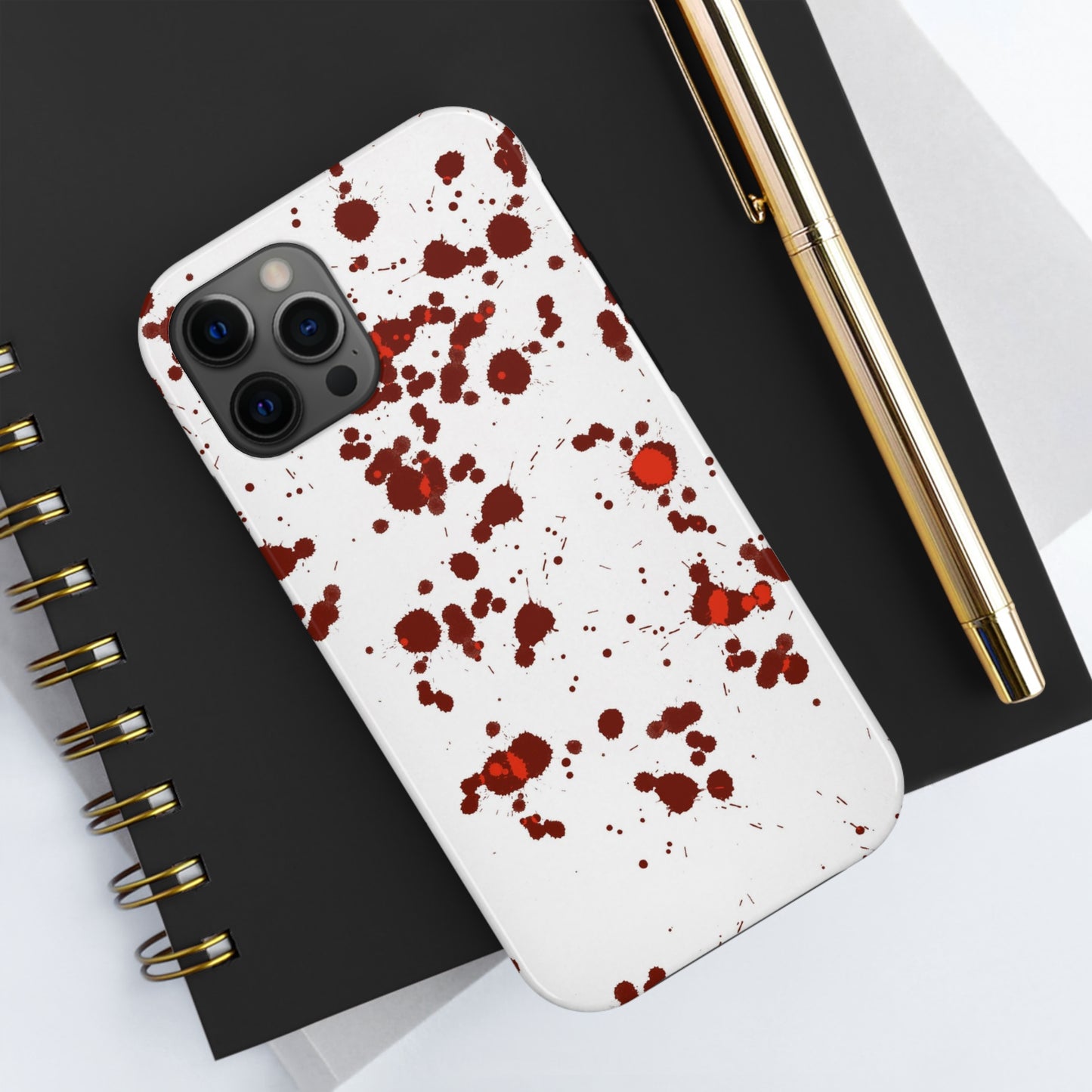 Splatter True Crime Phone Cases