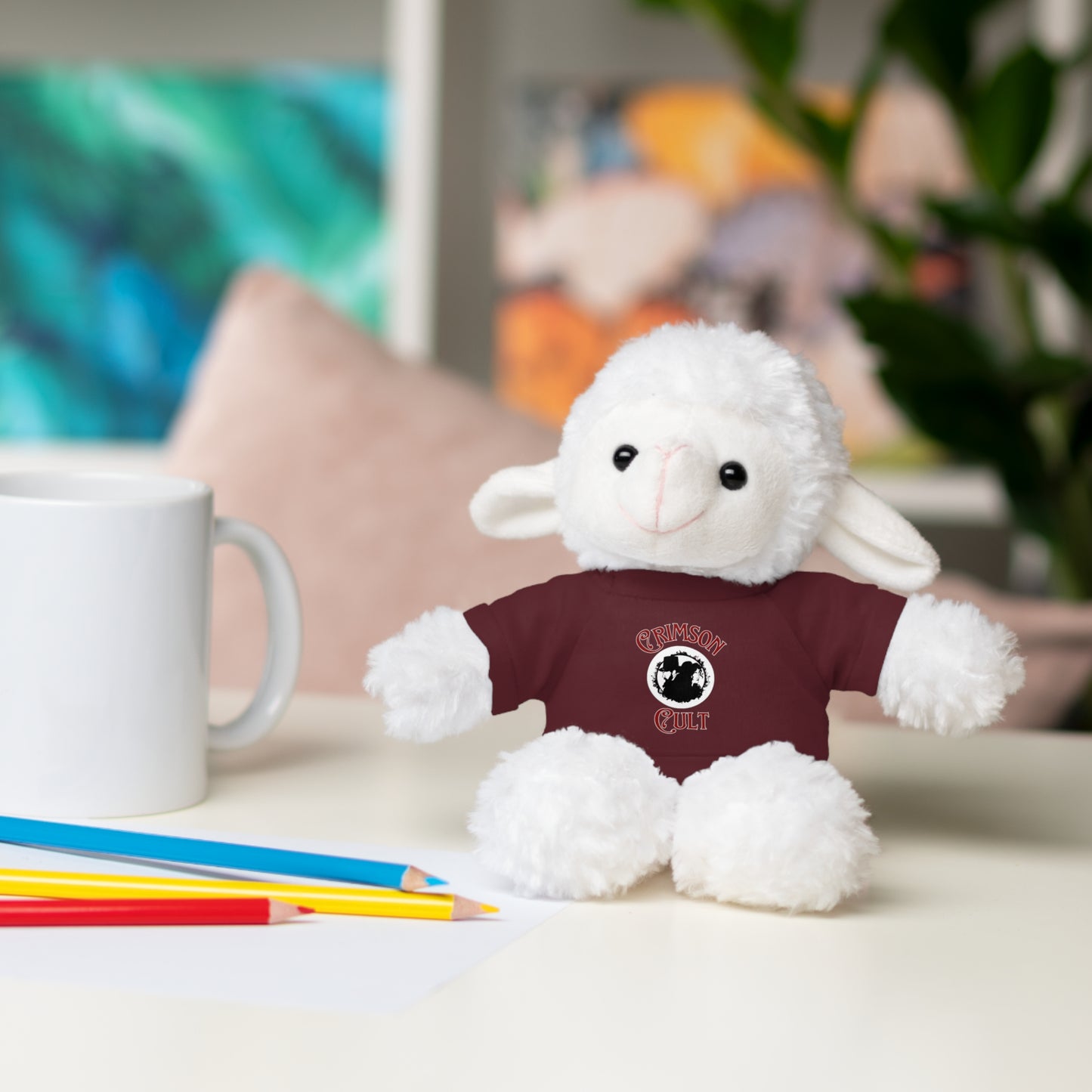Crimson Cuddlies Plush