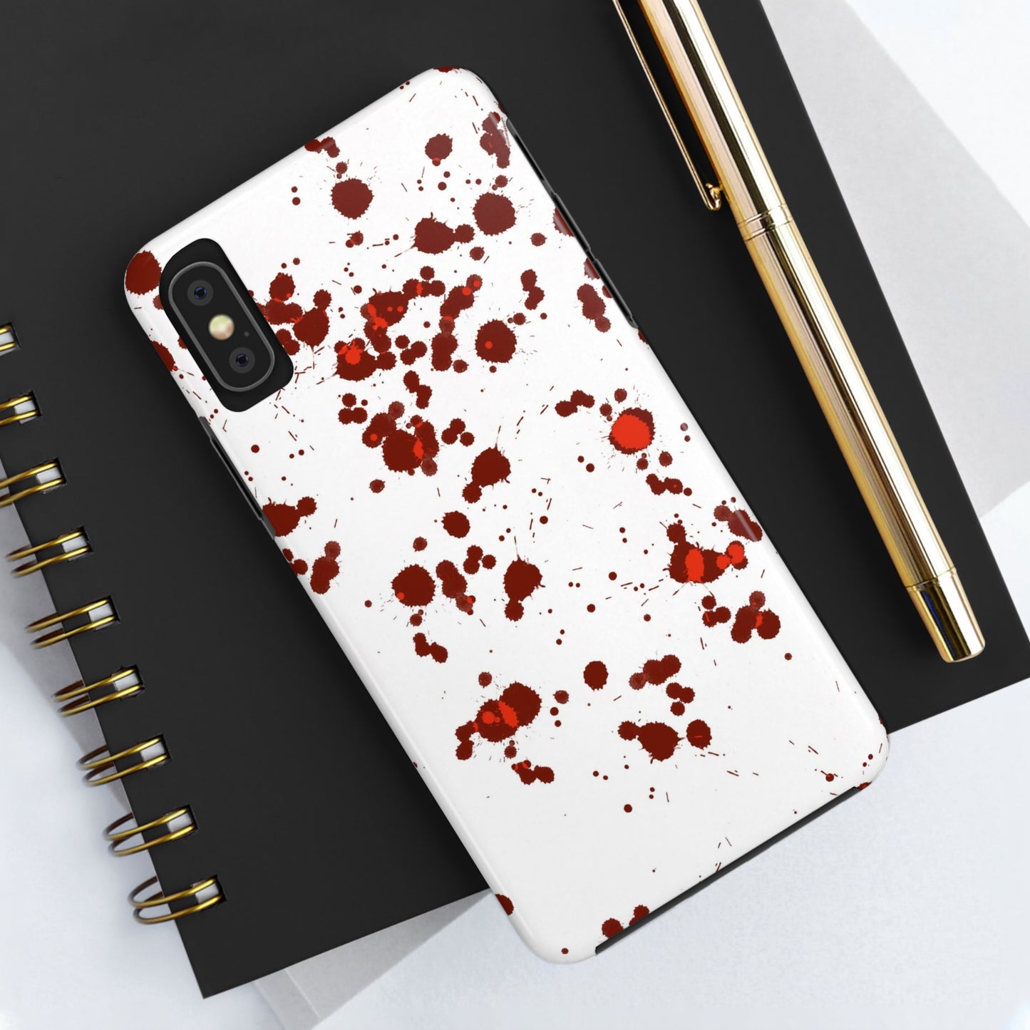 Splatter True Crime Phone Cases