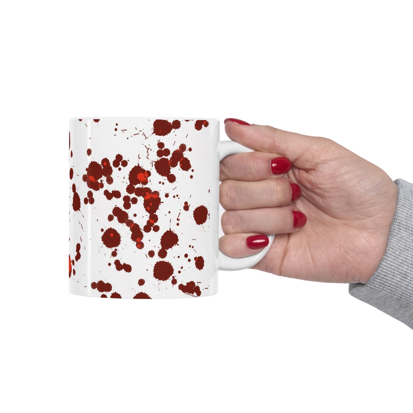 Splatter Ceramic Mug 11oz