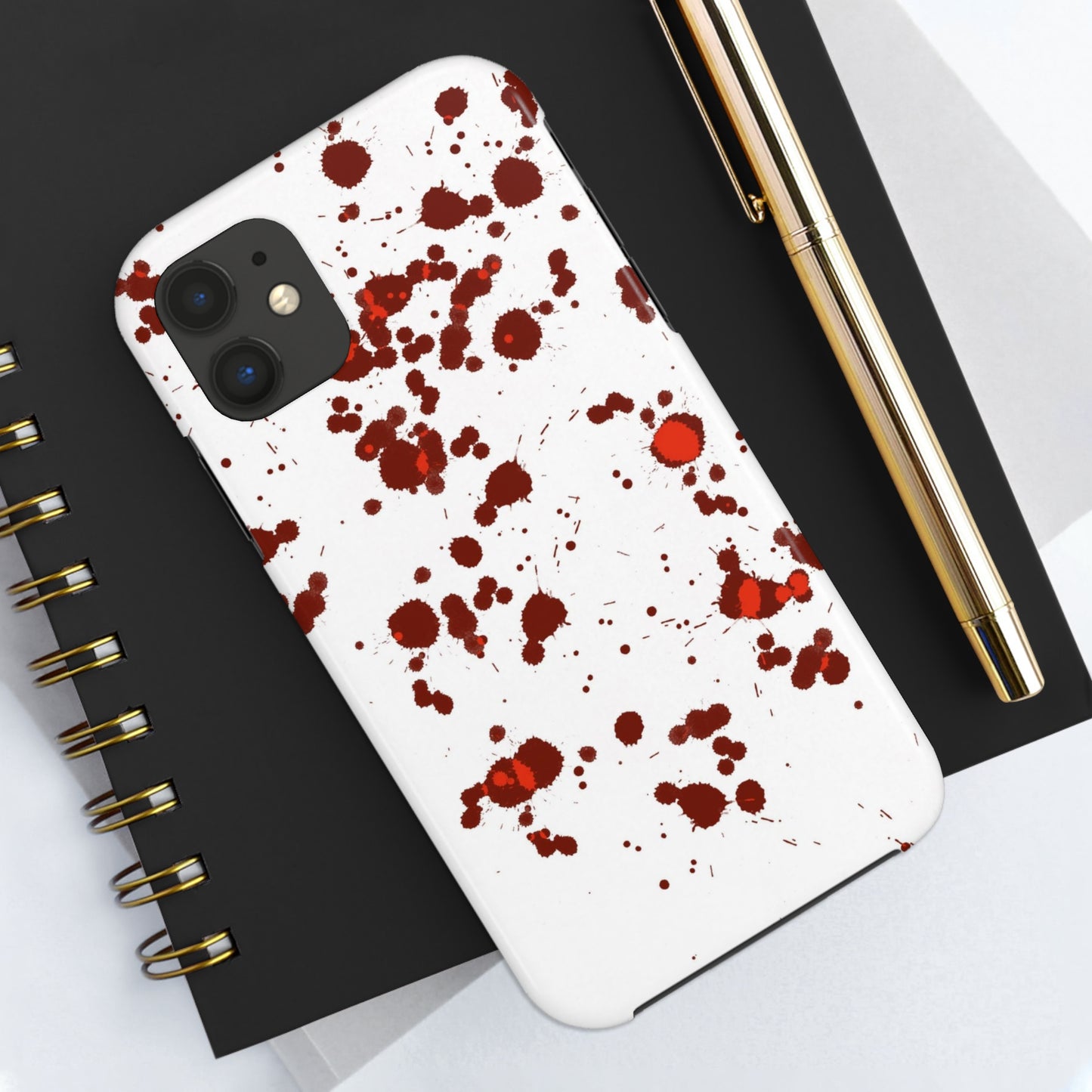 Splatter True Crime Phone Cases