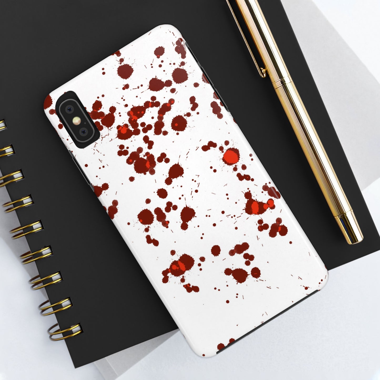 Splatter True Crime Phone Cases