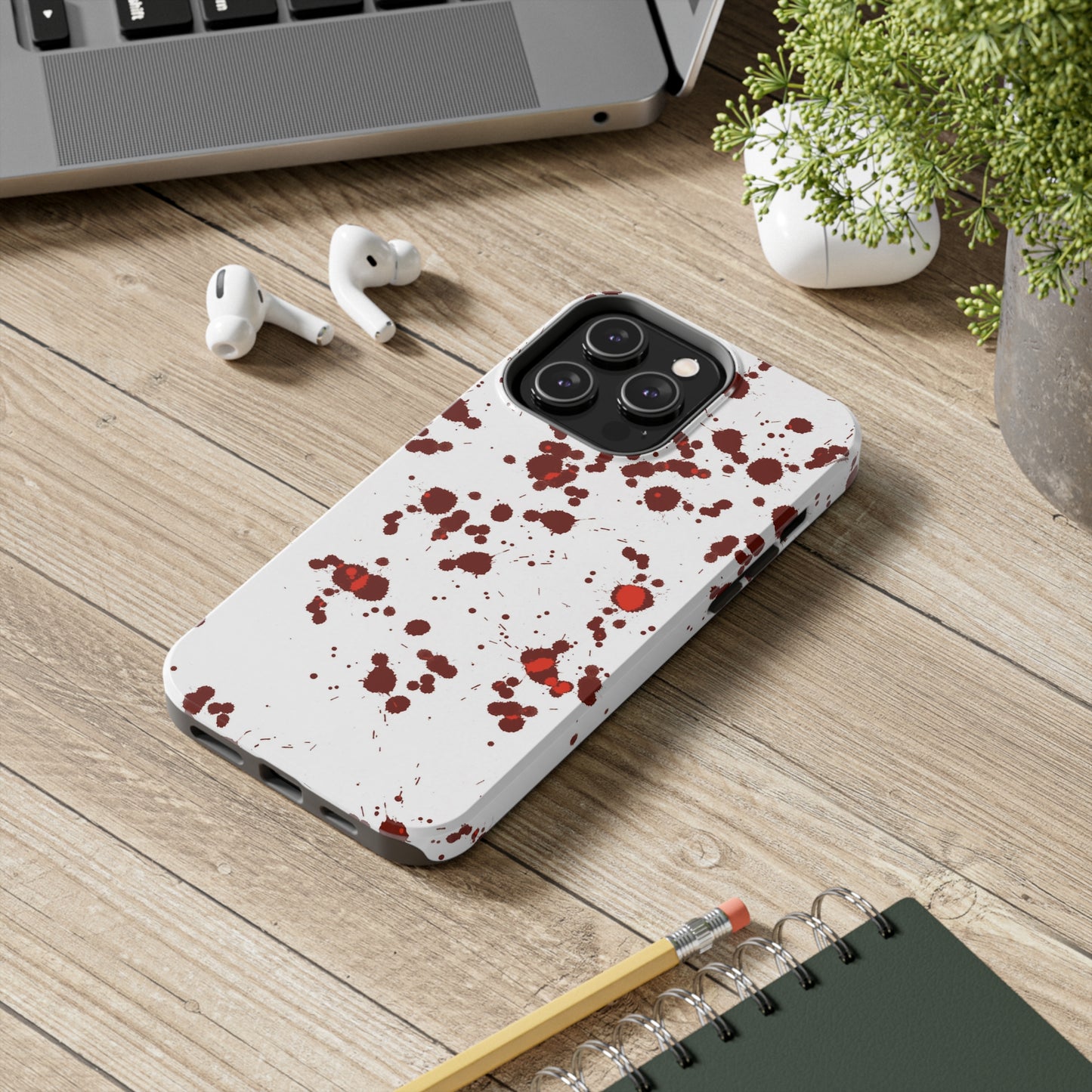 Splatter True Crime Phone Cases