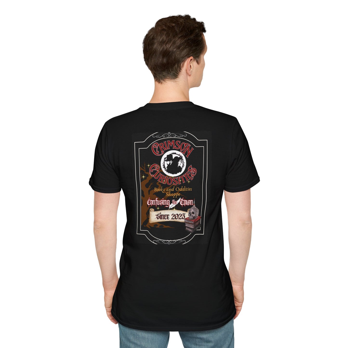 Warning: Highly Curious Unisex T-Shirt | Perfect Gift for Animal Lovers, Halloween, Casual Wear, Everyday Comfort, Funny Tee