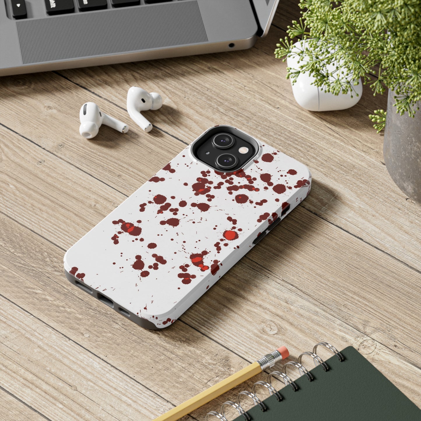 Splatter True Crime Phone Cases
