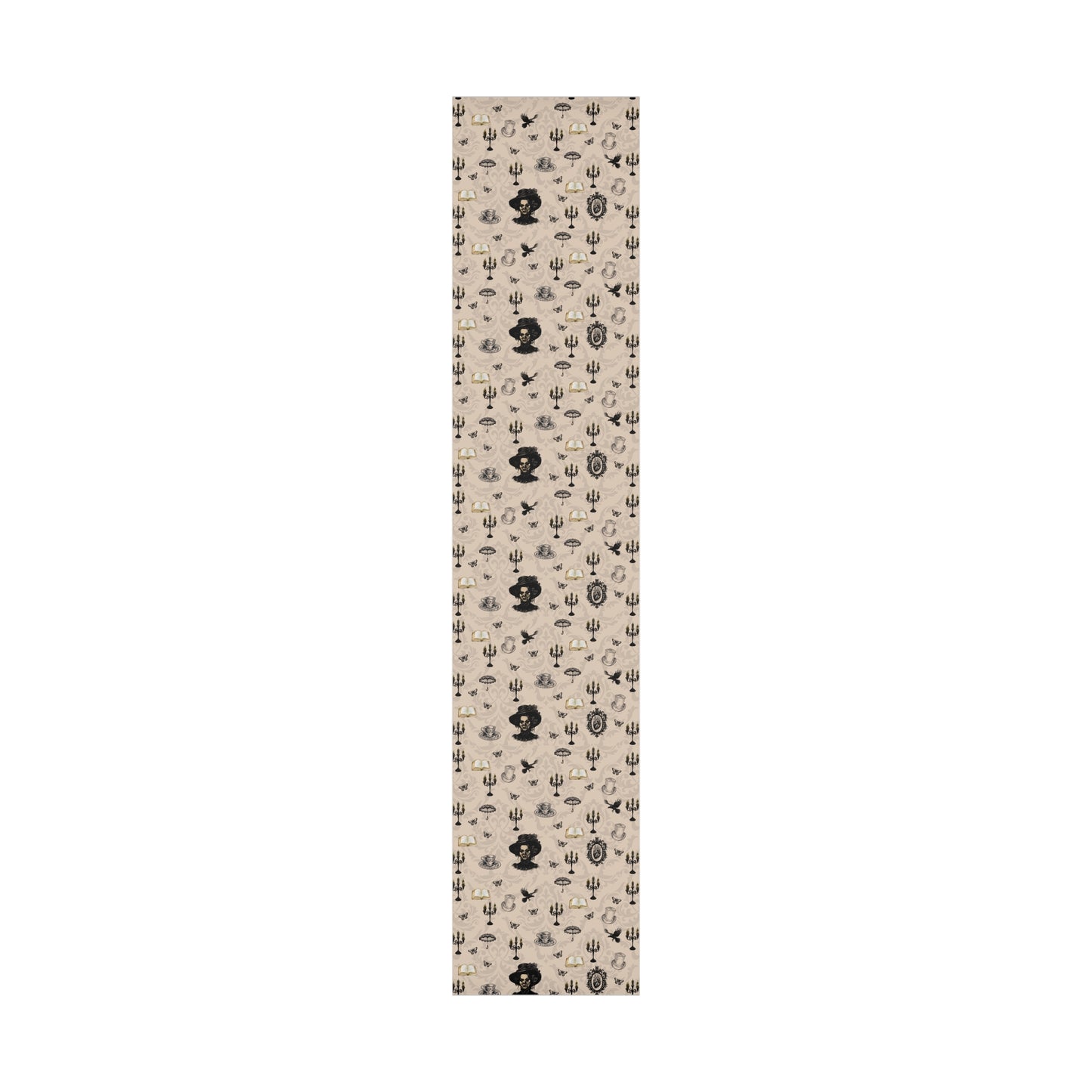 Gothic Dark Academia Victorian Wrapping Paper Yule Christmas Gothic Gift