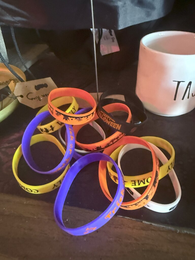 Halloween Rubber Bracelet