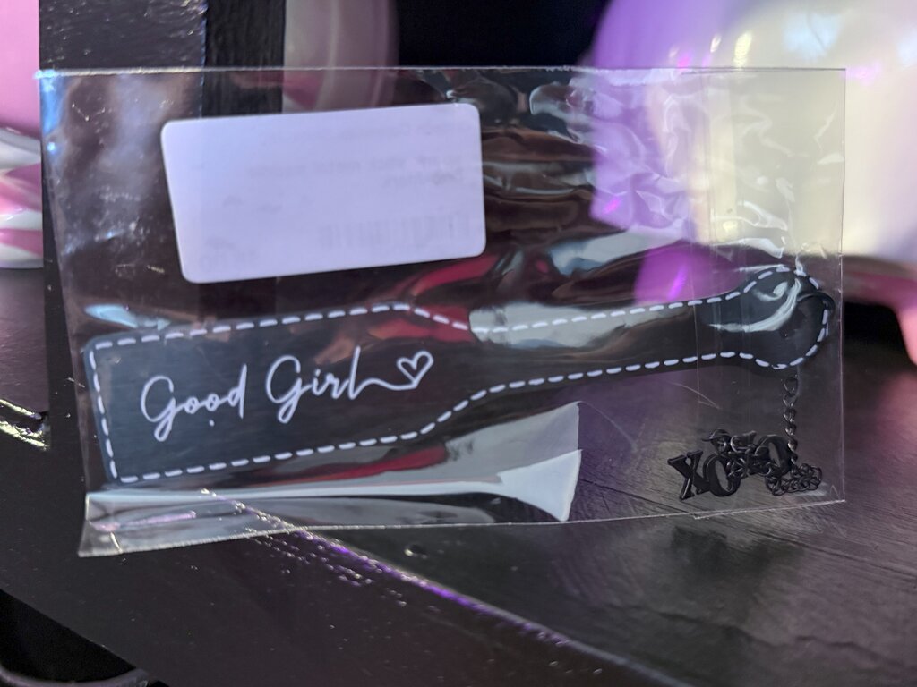 spank stick metal paddle bookmark