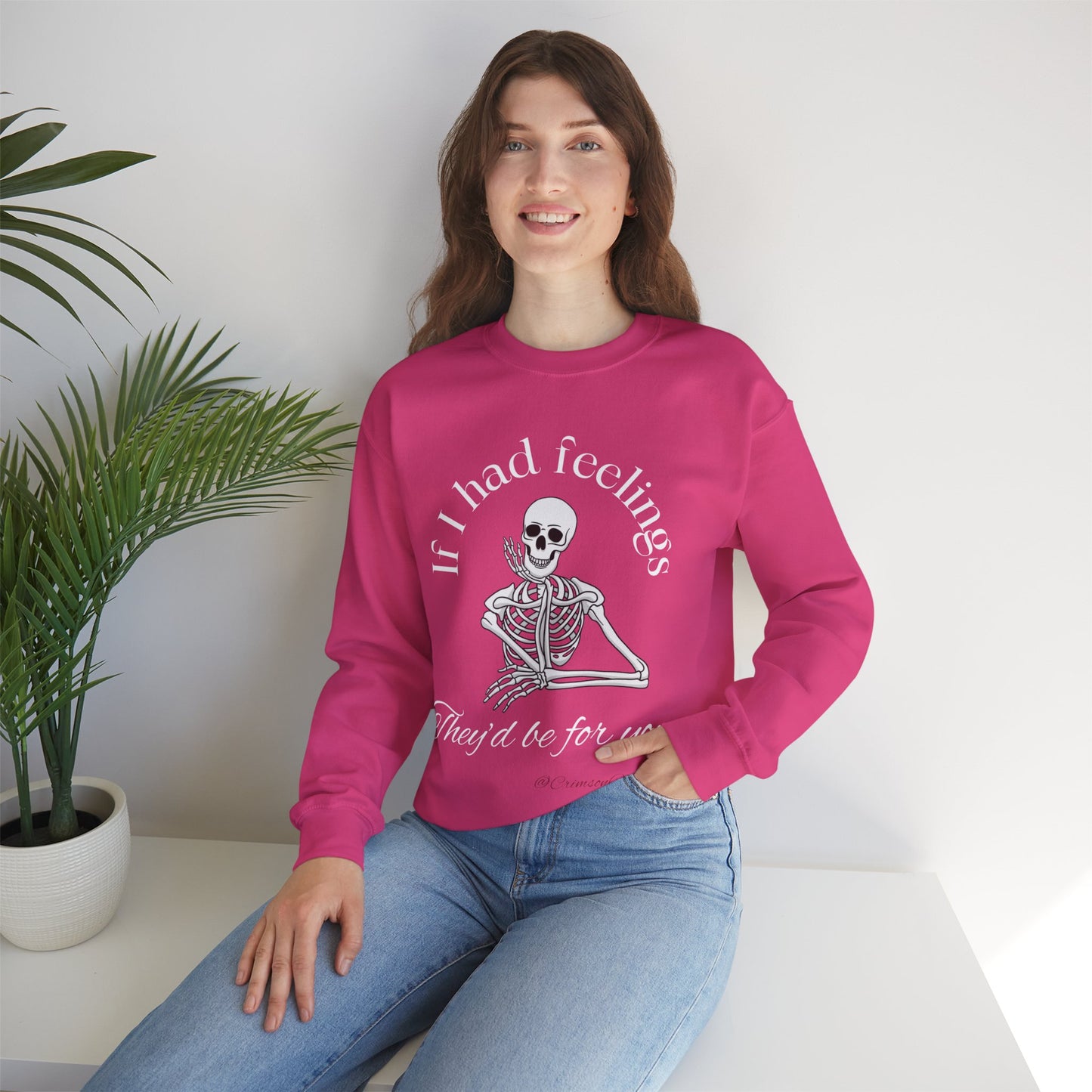Spooky Skeleton Feels Long Sleeve Shirt