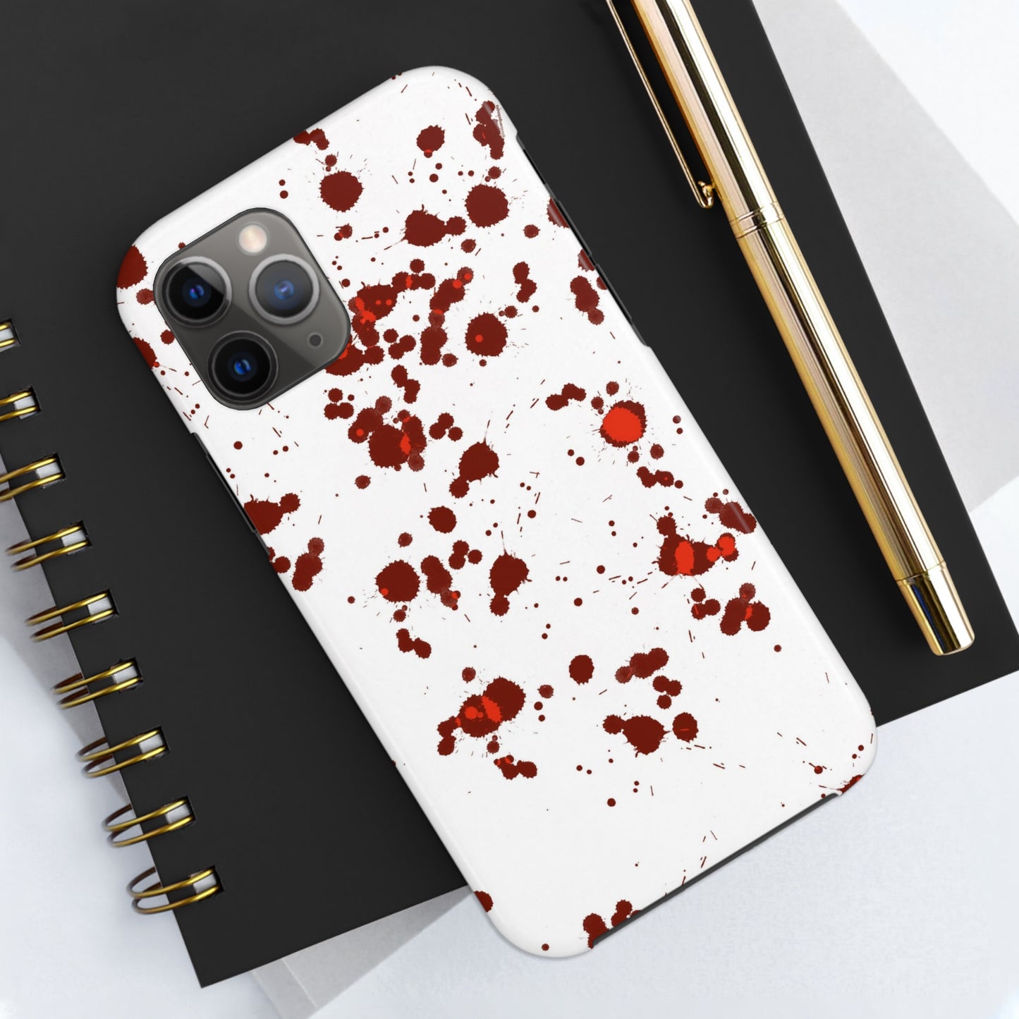 Splatter True Crime Phone Cases