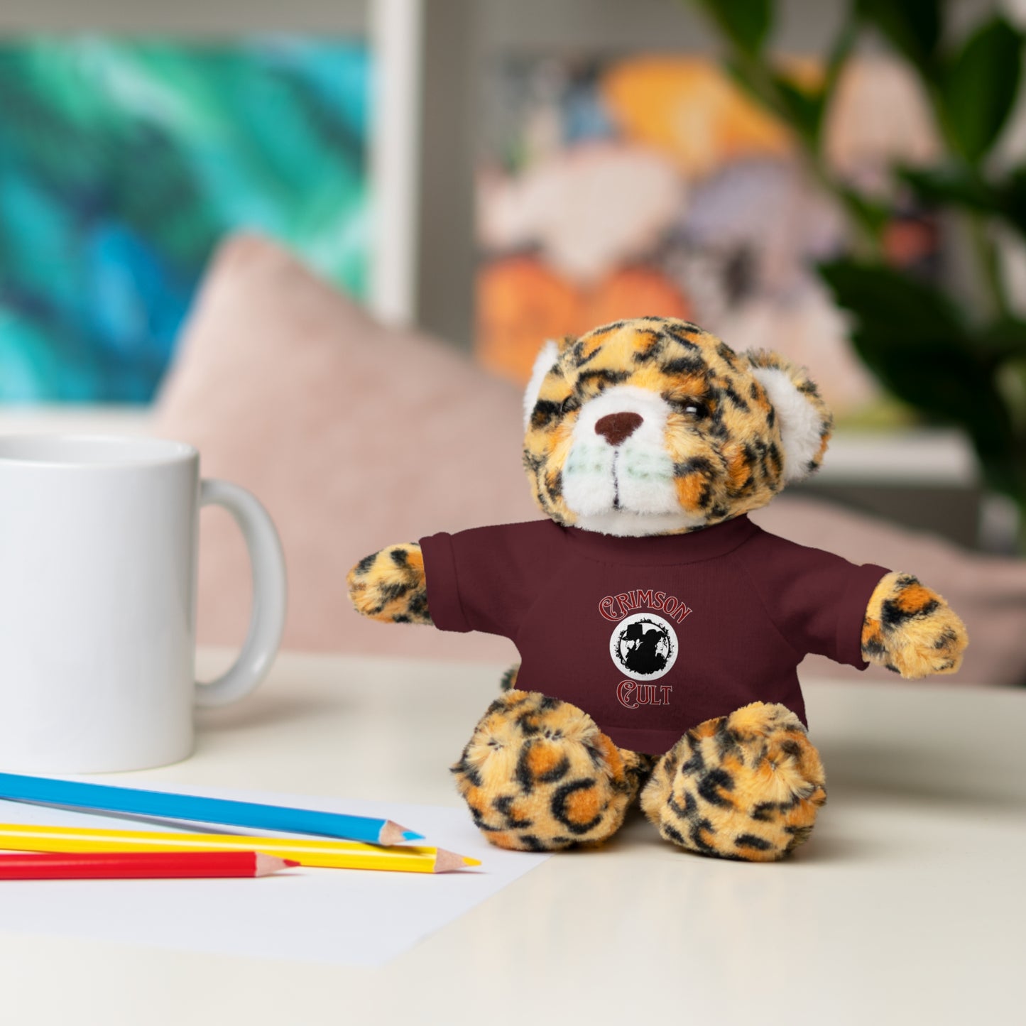 Crimson Cuddlies Plush
