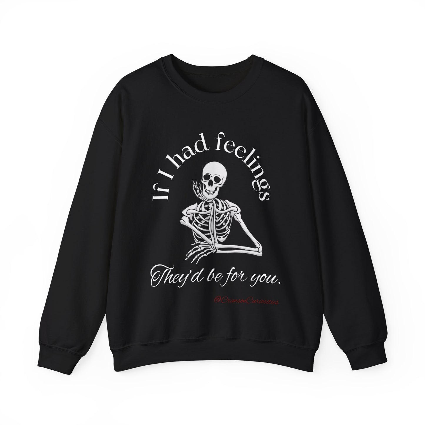 Spooky Skeleton Feels Long Sleeve Shirt