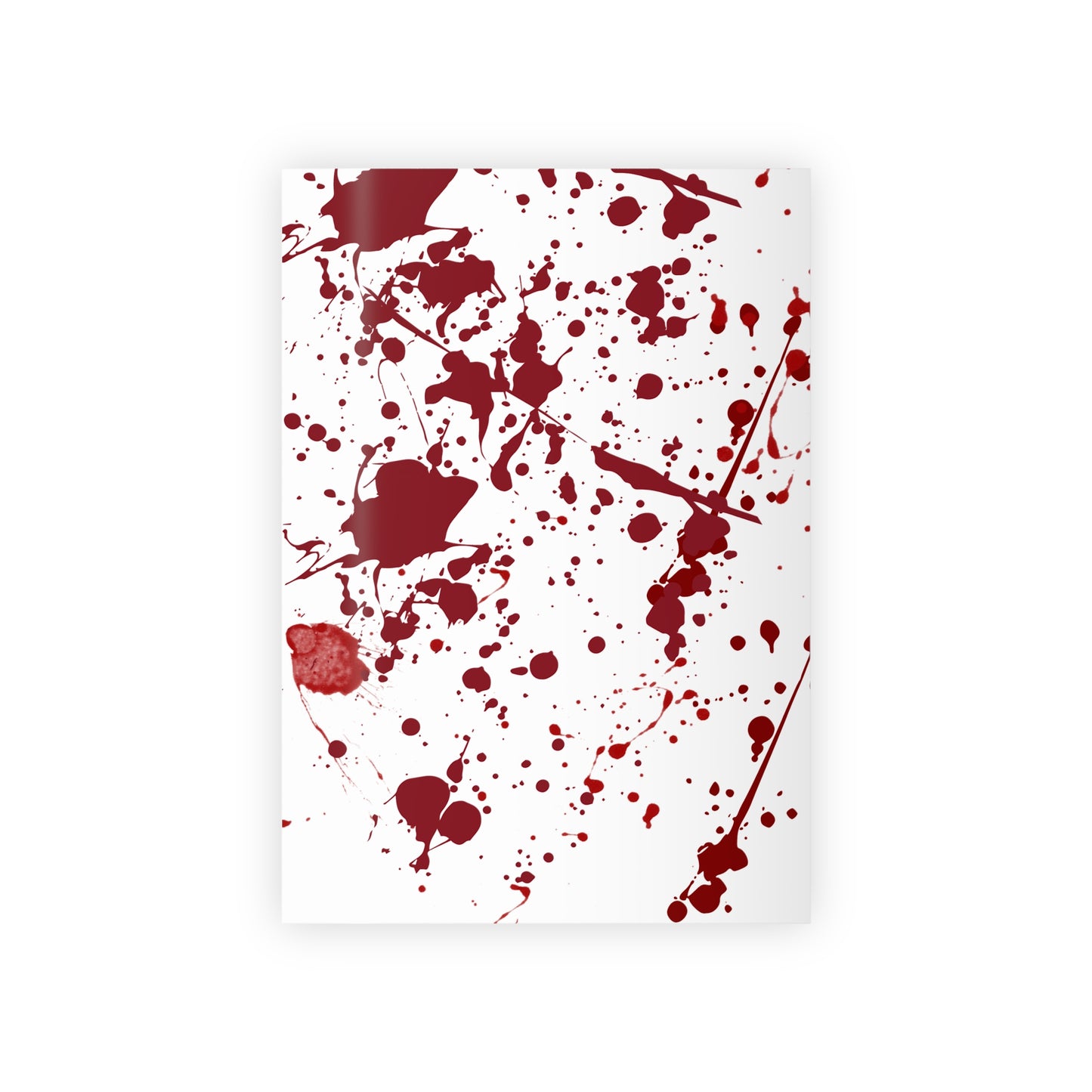 Splatter Gift Wrapping Paper Rolls, 1pc