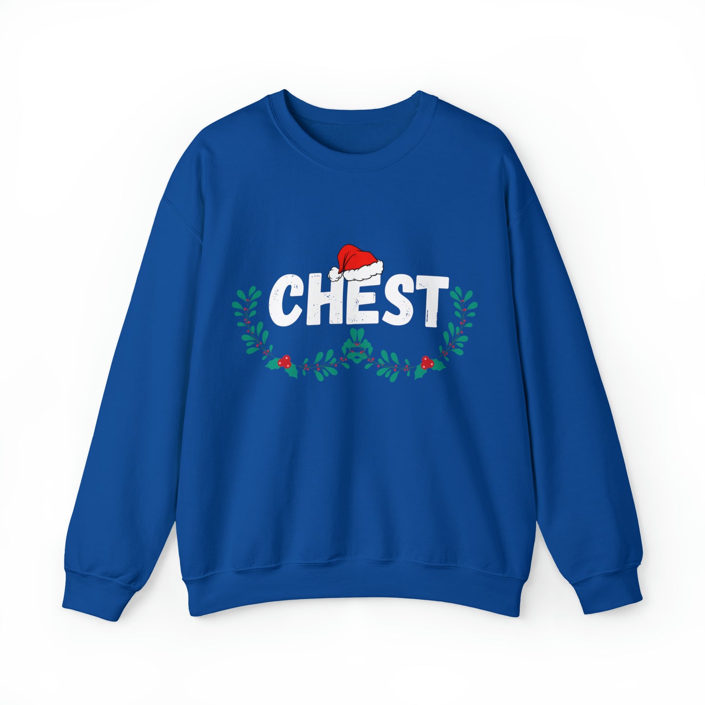CHEST nuts Sweatshirt Couples Matching Funny Christmas Sweater