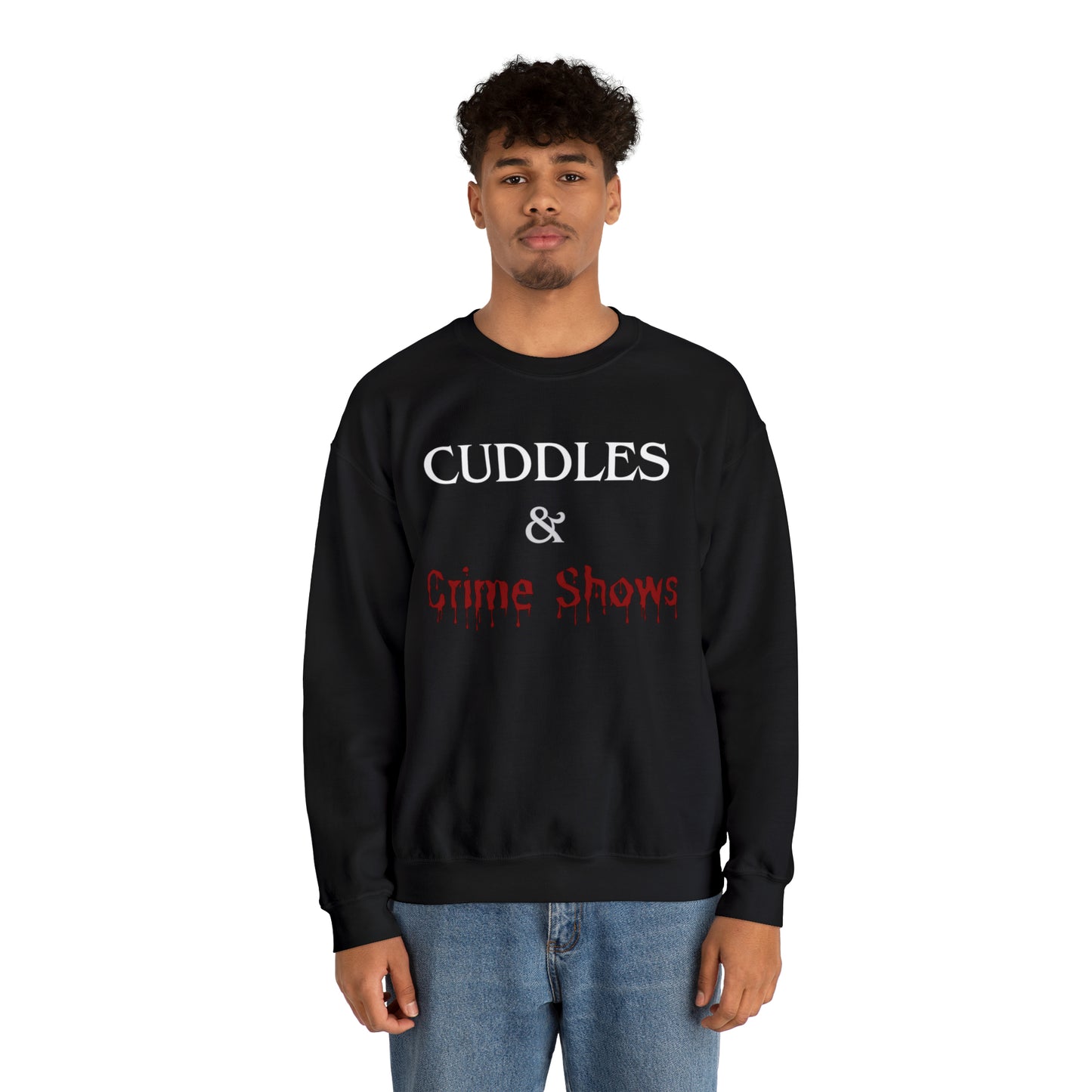 Cuddles and Crime Shows Soft Sweatshirt