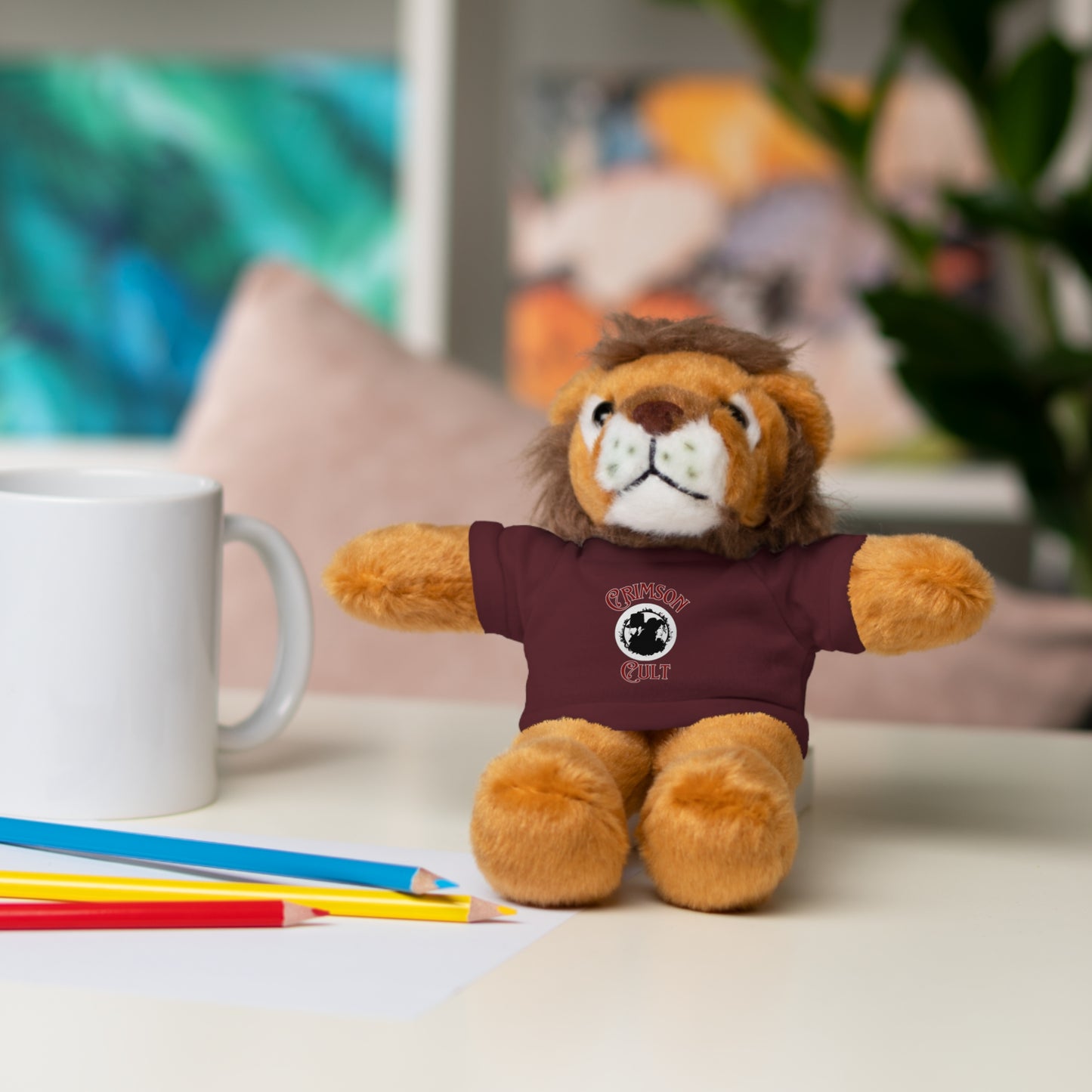 Crimson Cuddlies Plush