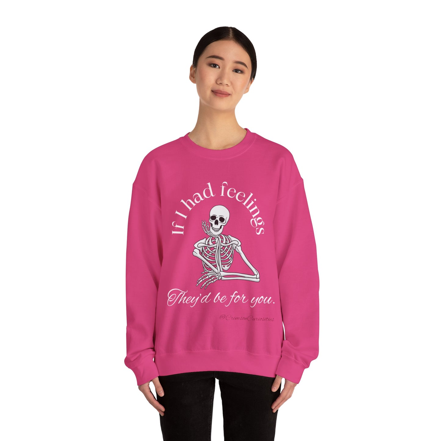 Spooky Skeleton Feels Long Sleeve Shirt