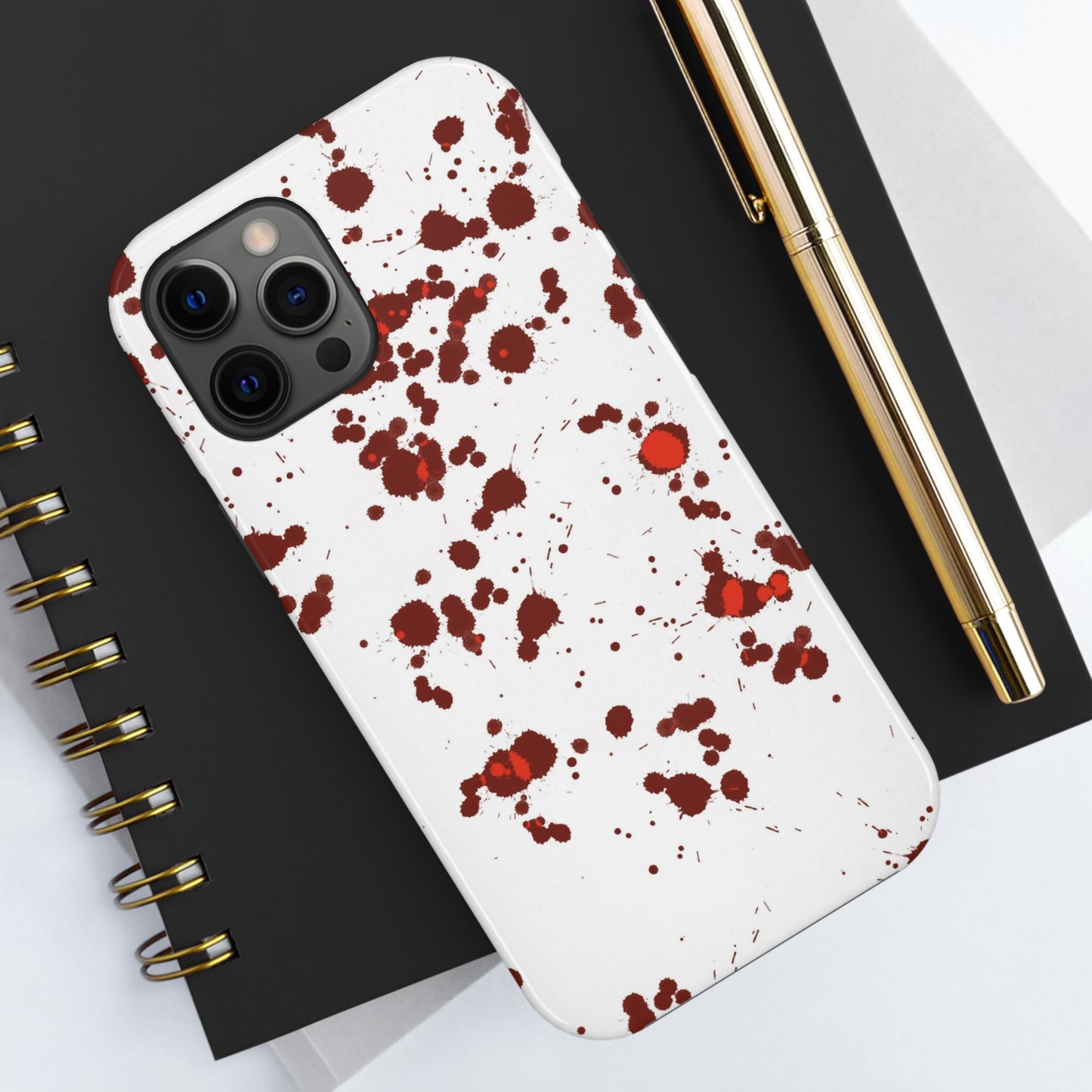 Splatter True Crime Phone Cases