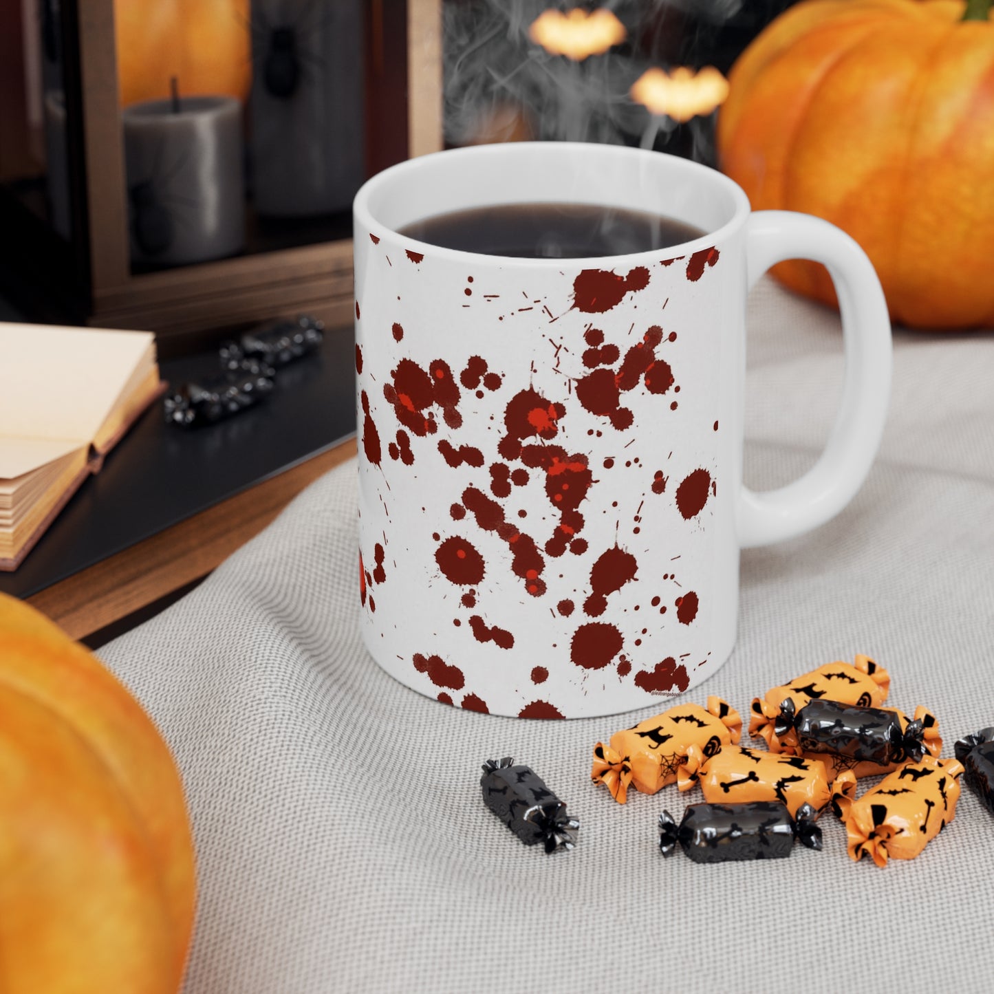 Splatter Ceramic Mug 11oz