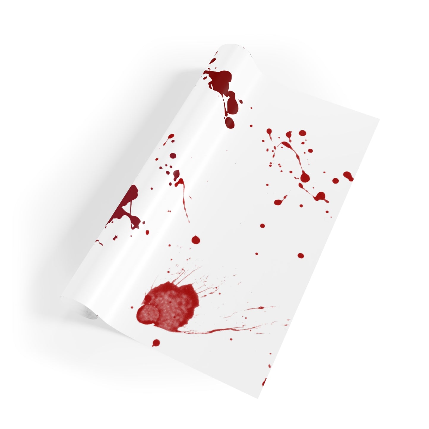 Splatter Gift Wrapping Paper Rolls, 1pc