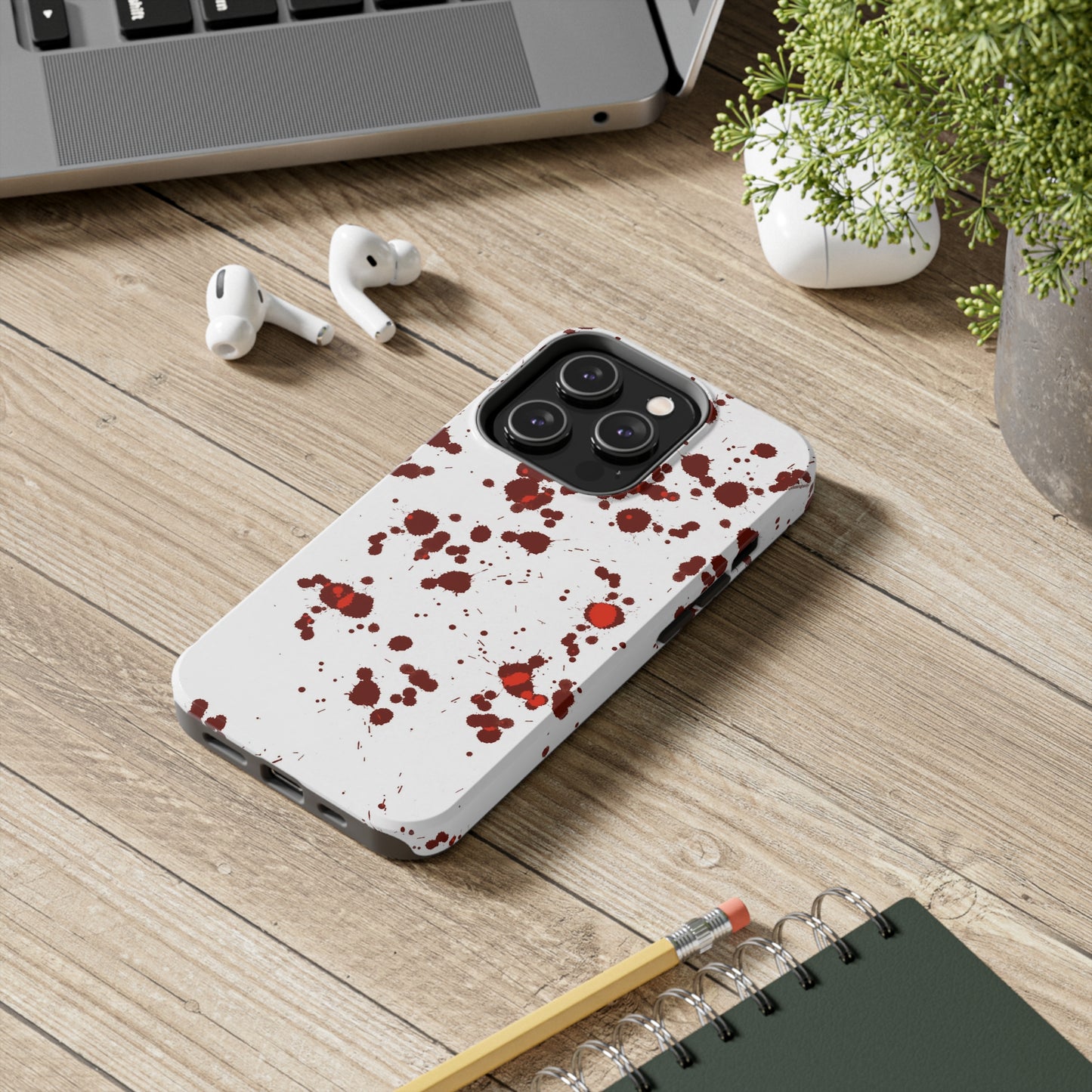 Splatter True Crime Phone Cases