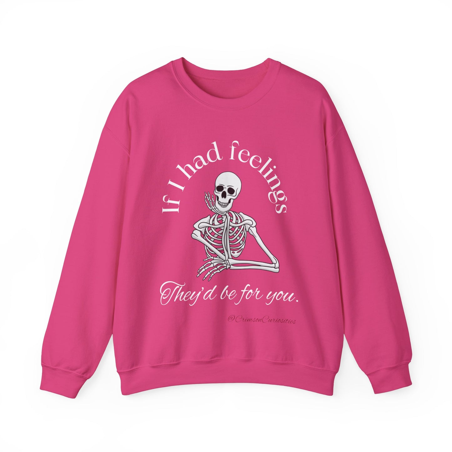 Spooky Skeleton Feels Long Sleeve Shirt