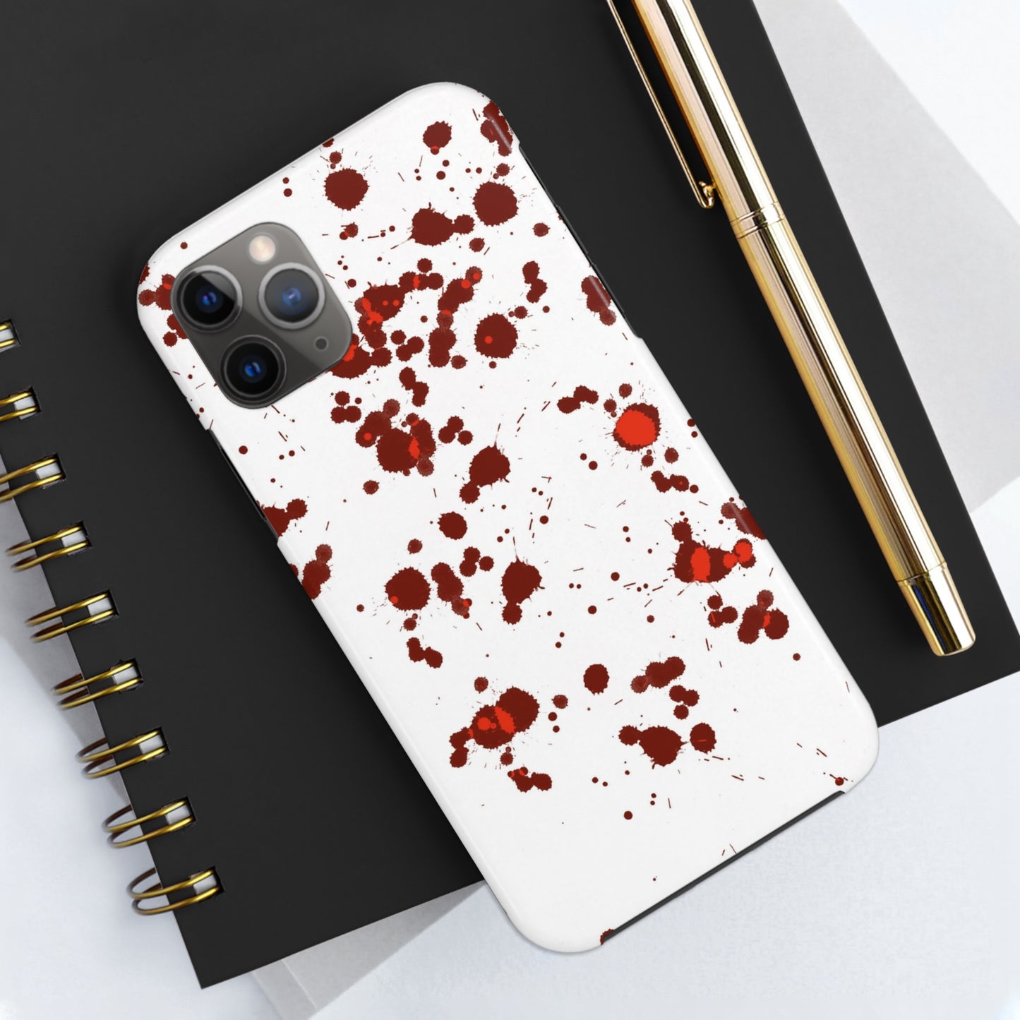 Splatter True Crime Phone Cases