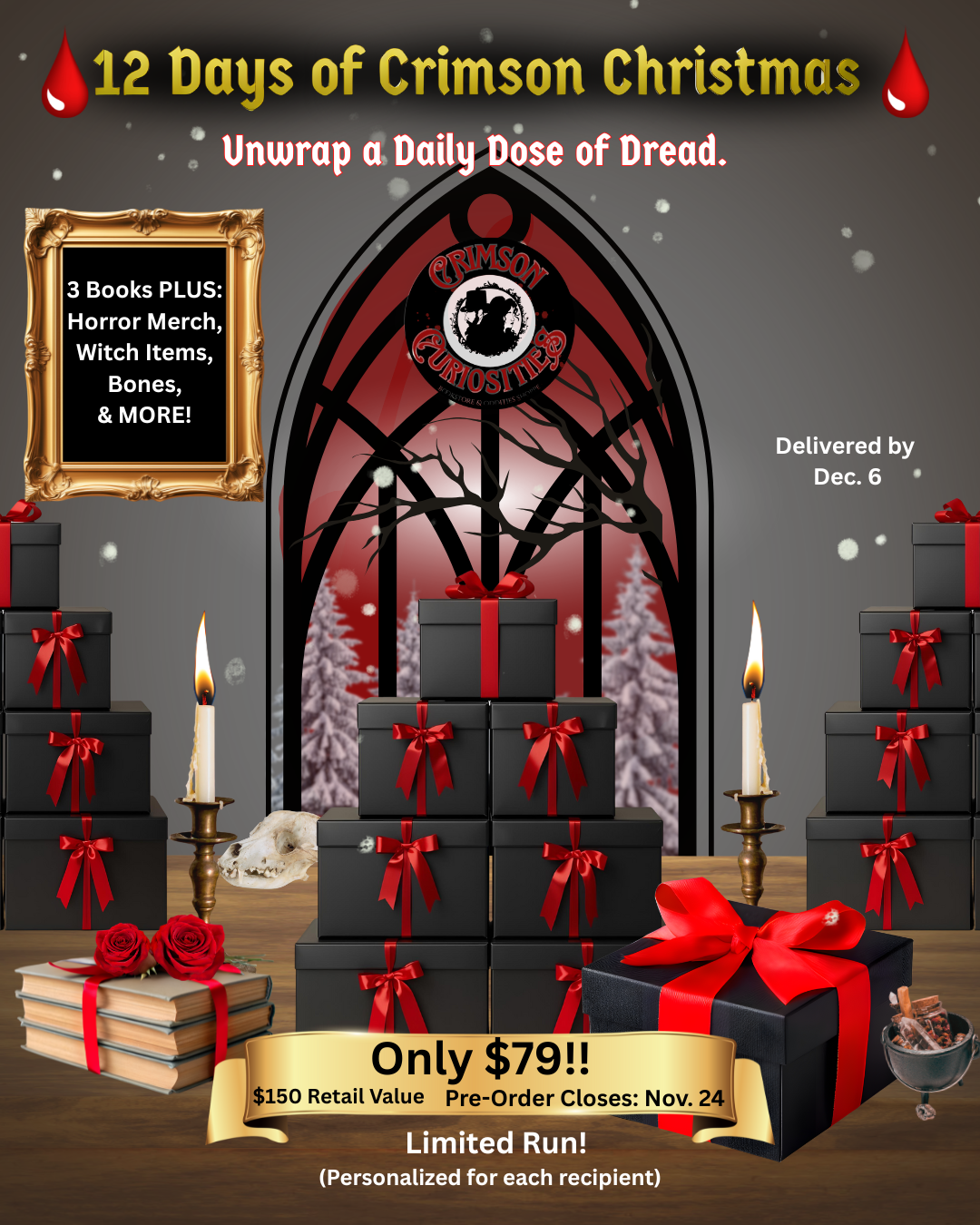 🩸 12 Days of Crimson Creepmas 🩸