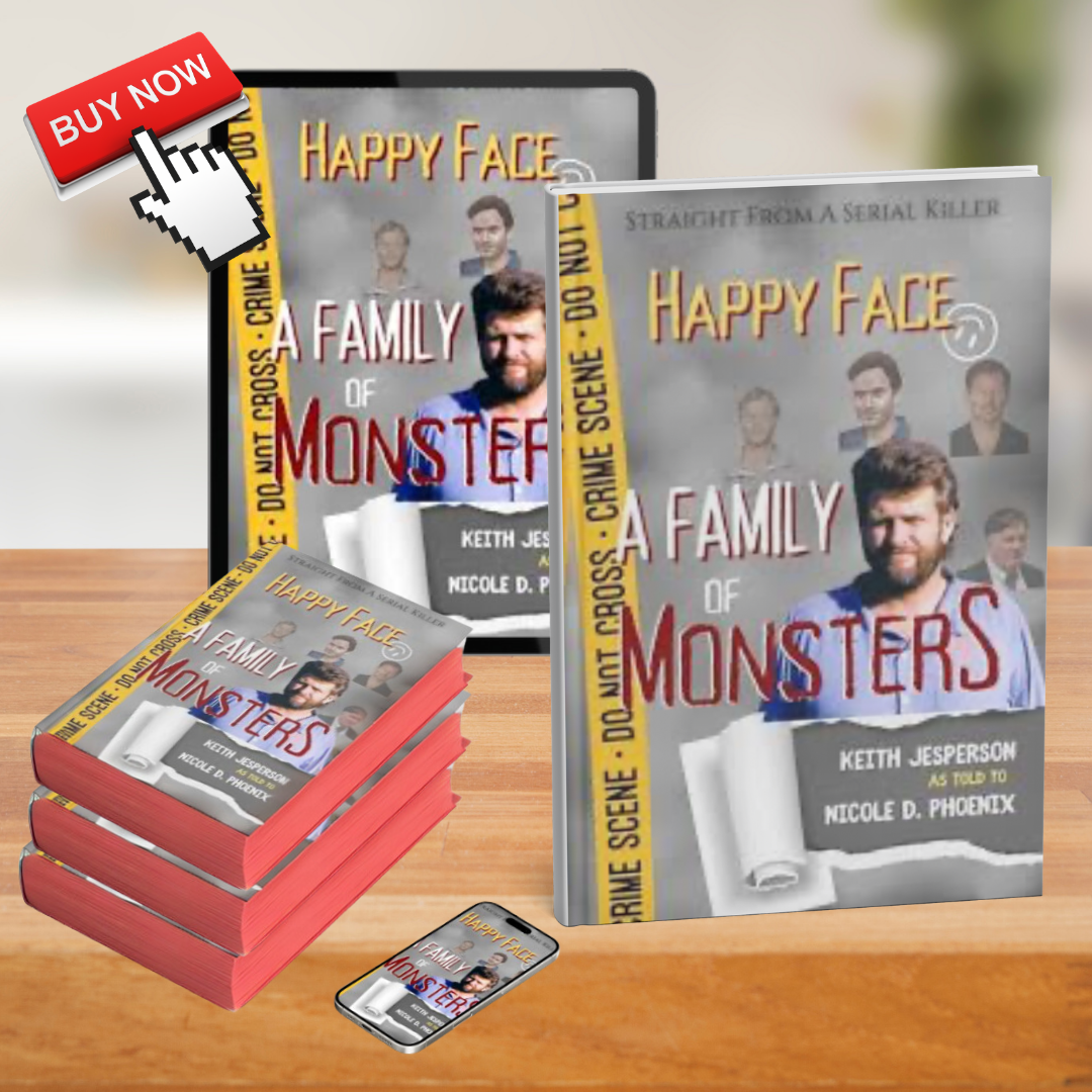 Happy Face: A Family of Monsters HARDCOVER Red Edge