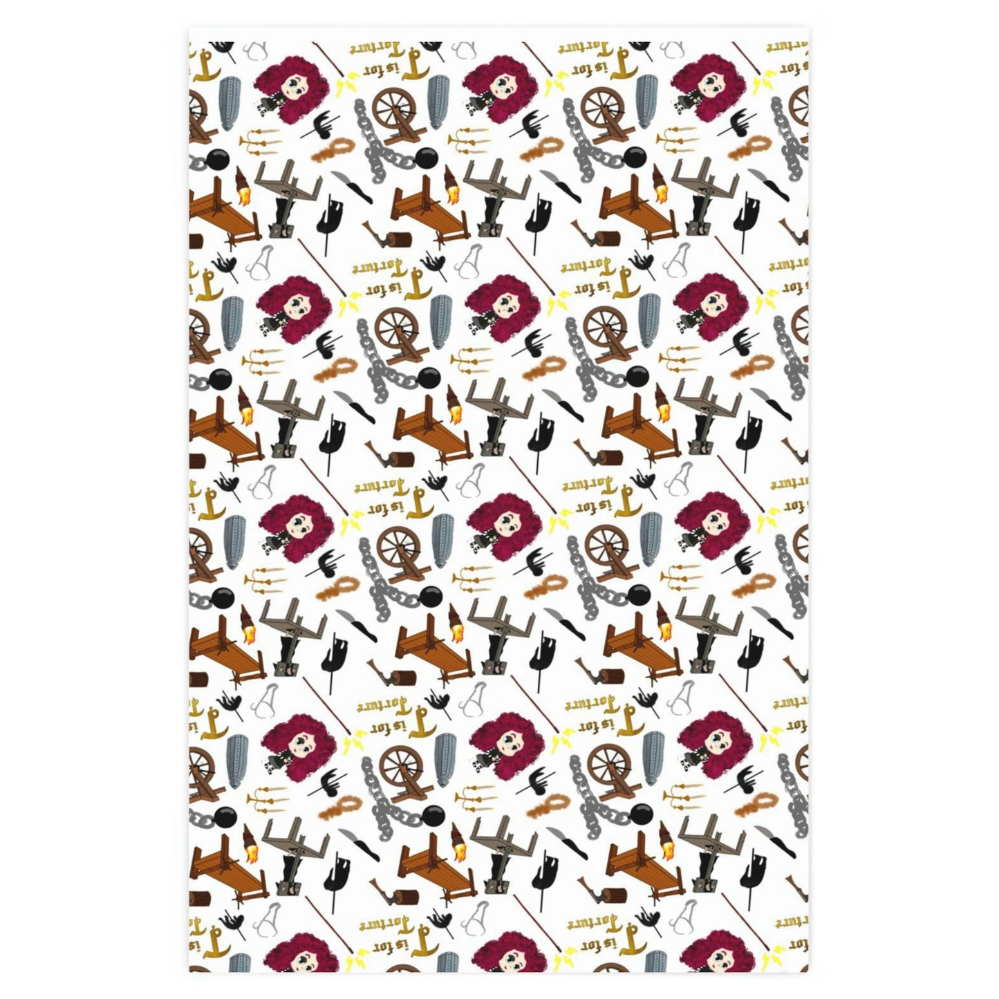 T is for Torture Wrapping Paper