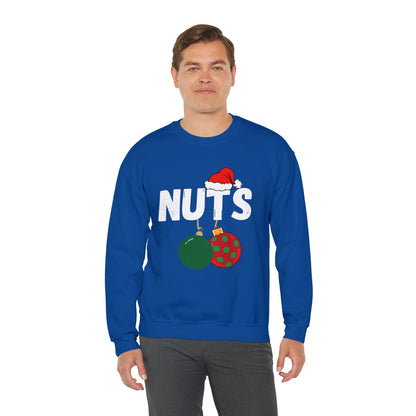 chest NUTS funny christmas couples sweater