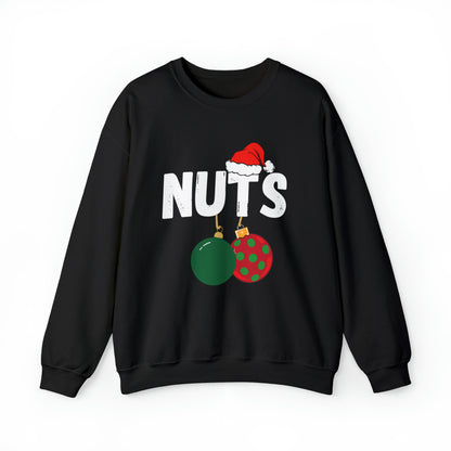 chest NUTS funny christmas couples sweater