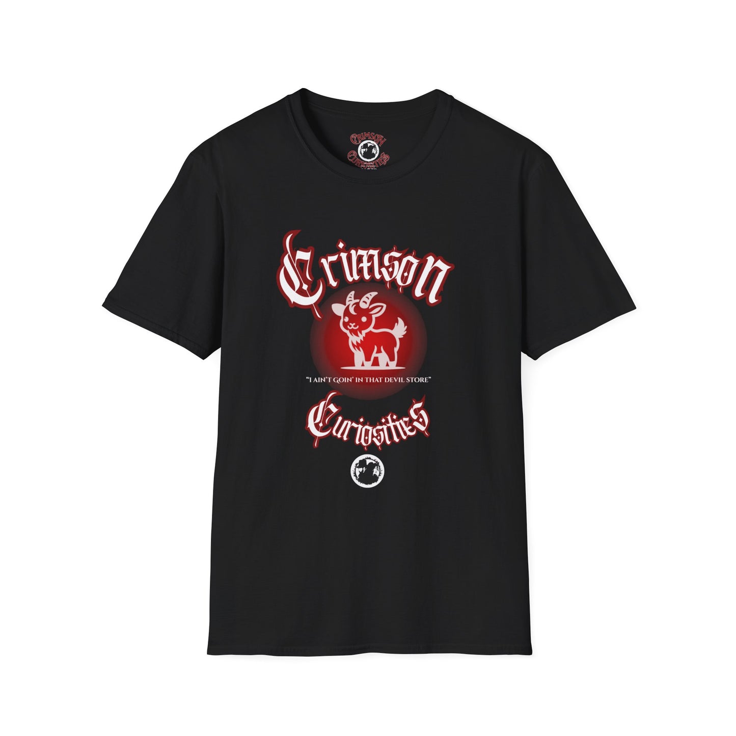 Crimson Curiosities Tee —Devil Store