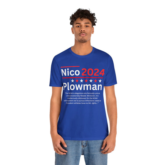 Nico Plowman 2024 TShirt NCAA