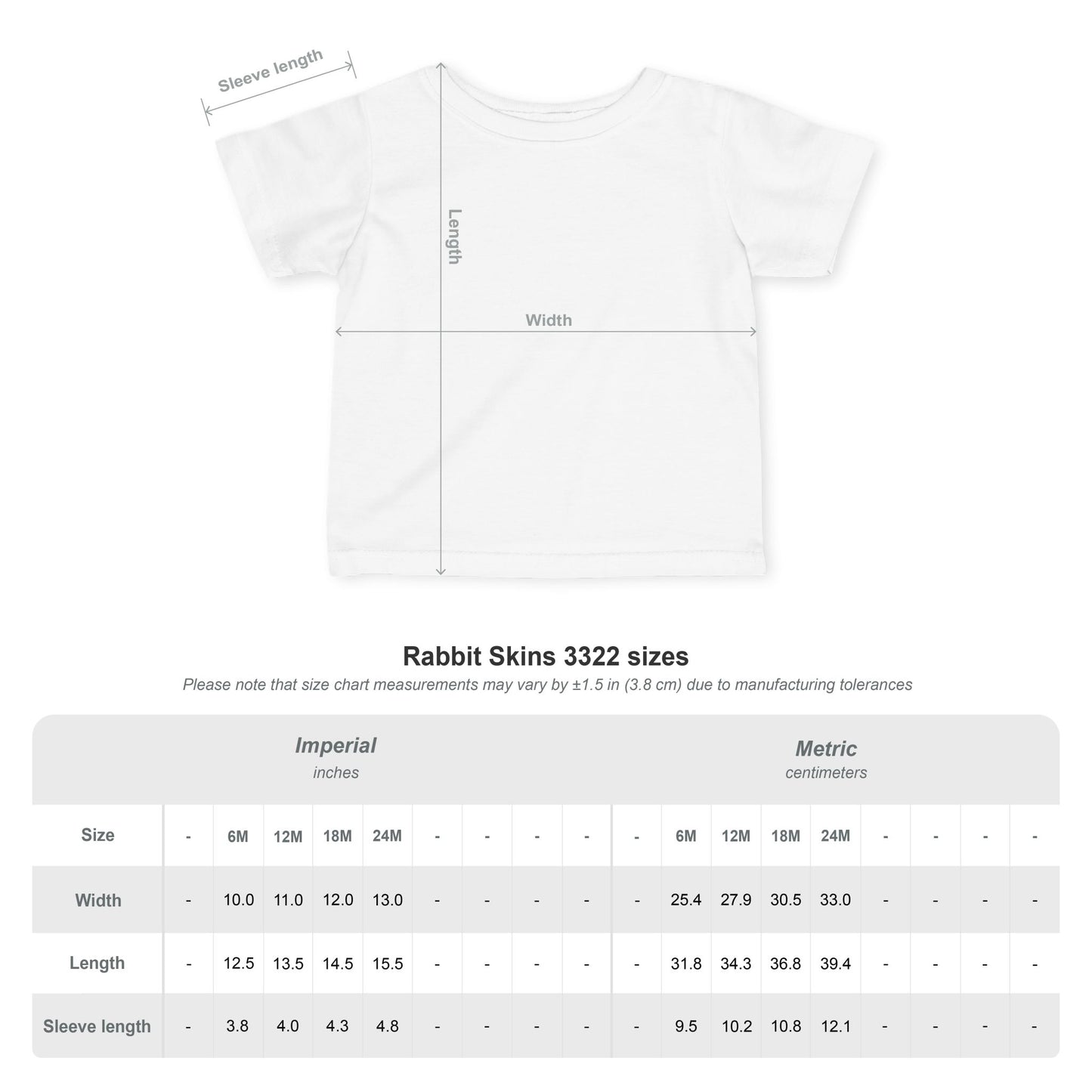 Infant Tee — Crimson Curiosities Store Sign Fundraiser Shirt