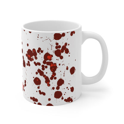 Splatter Ceramic Mug 11oz