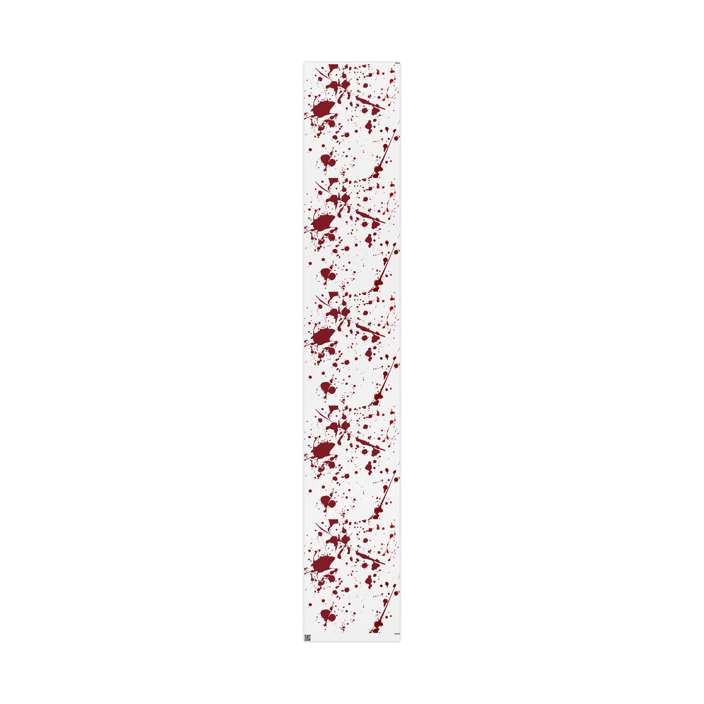 Artistic Blood Splatter Wrapping Paper | Unique Gift Wrap for Halloween, Parties, Cosplay, and Special Occasions