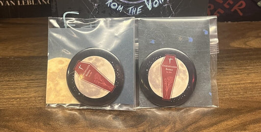 Undertaker Books Pin