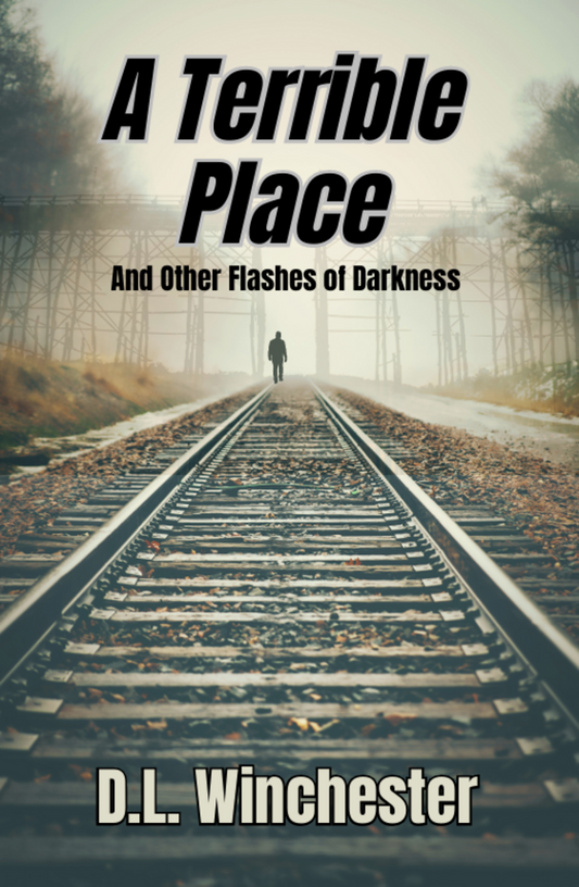 A TERRIBLE PLACE AND OTHER FLASHES OF DARKNESS by D.L. WInchester (Signed)