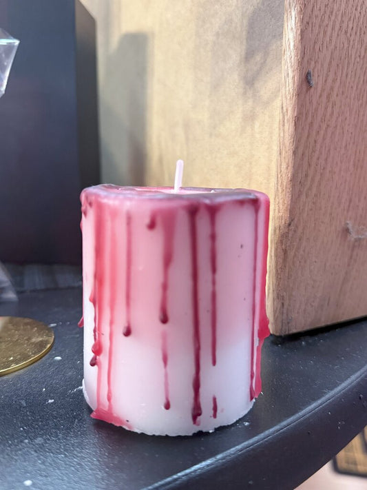 Splatter Mid Candle