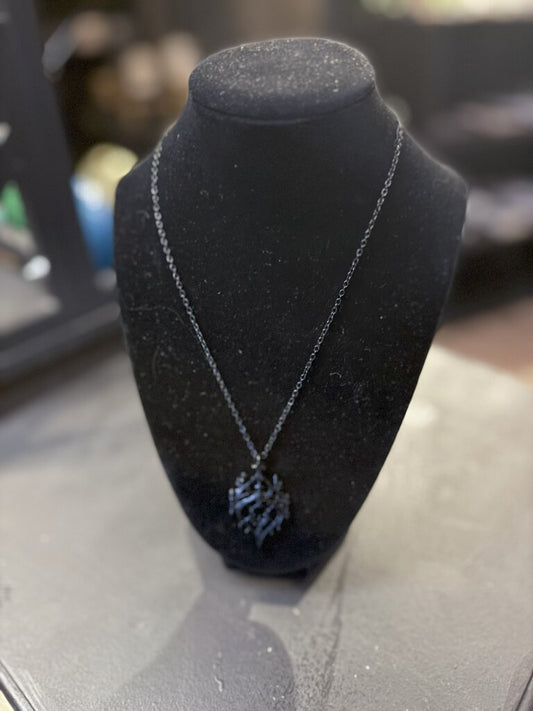 Black Gothic Cathedral Necklace