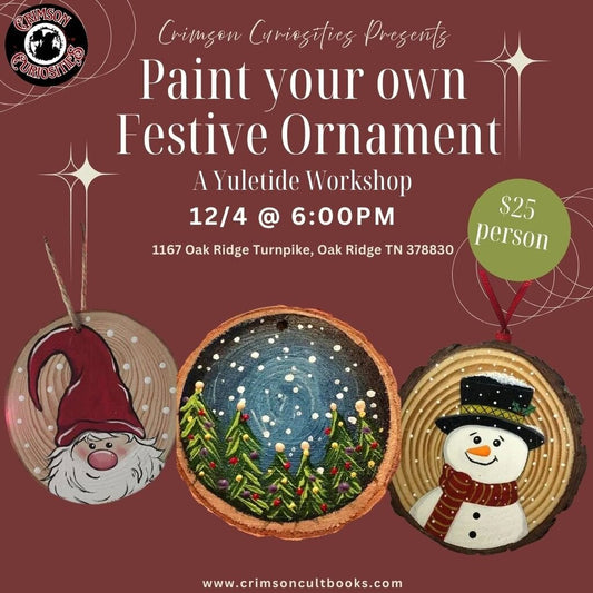 12/04 Ornament Painting Workshop