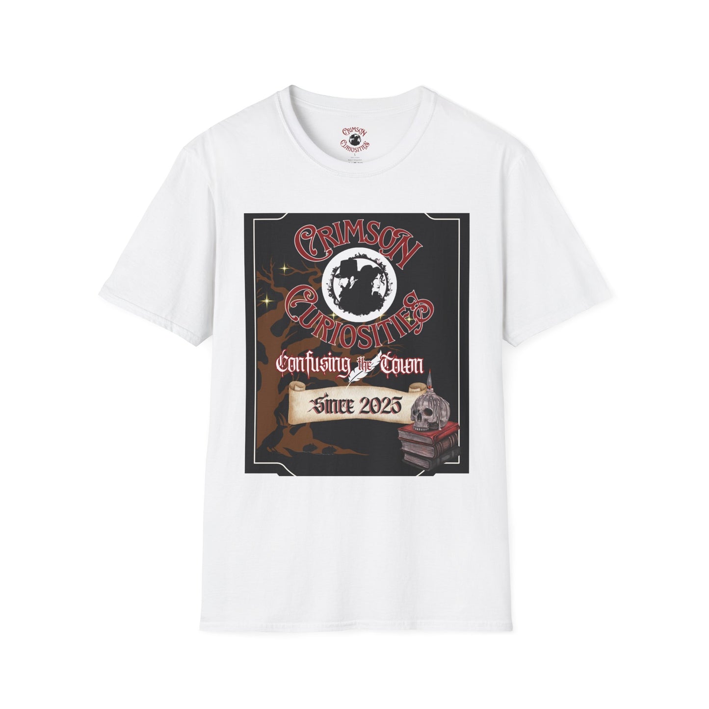 Crimson Curiosities Confusing T-Shirt