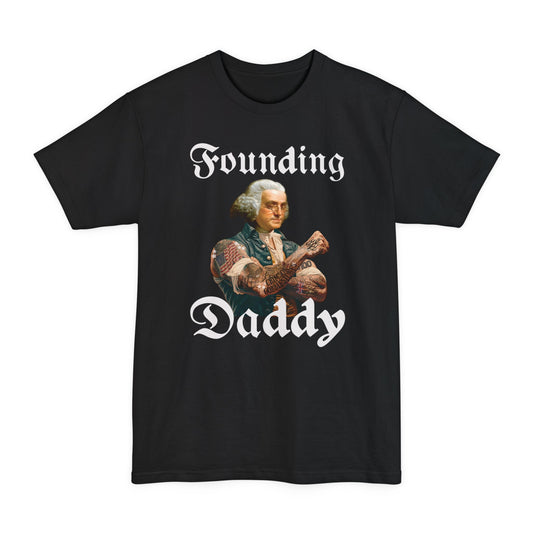 Founding Daddy Crimson Cobblestones Benjamin Franklin Shirt