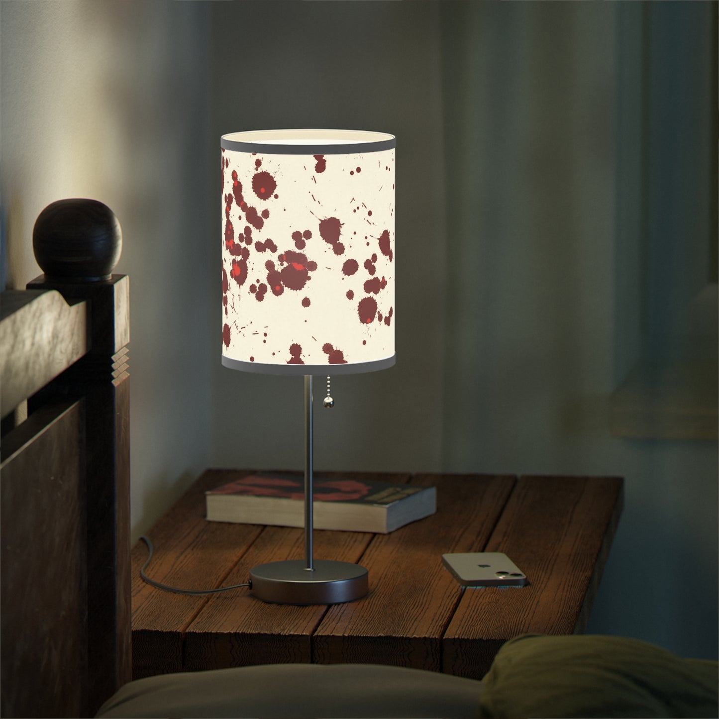 Blood Splatter Lamp on a Stand, US|CA plug