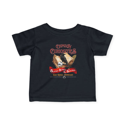 Infant Tee — Crimson Curiosities Store Sign Fundraiser Shirt