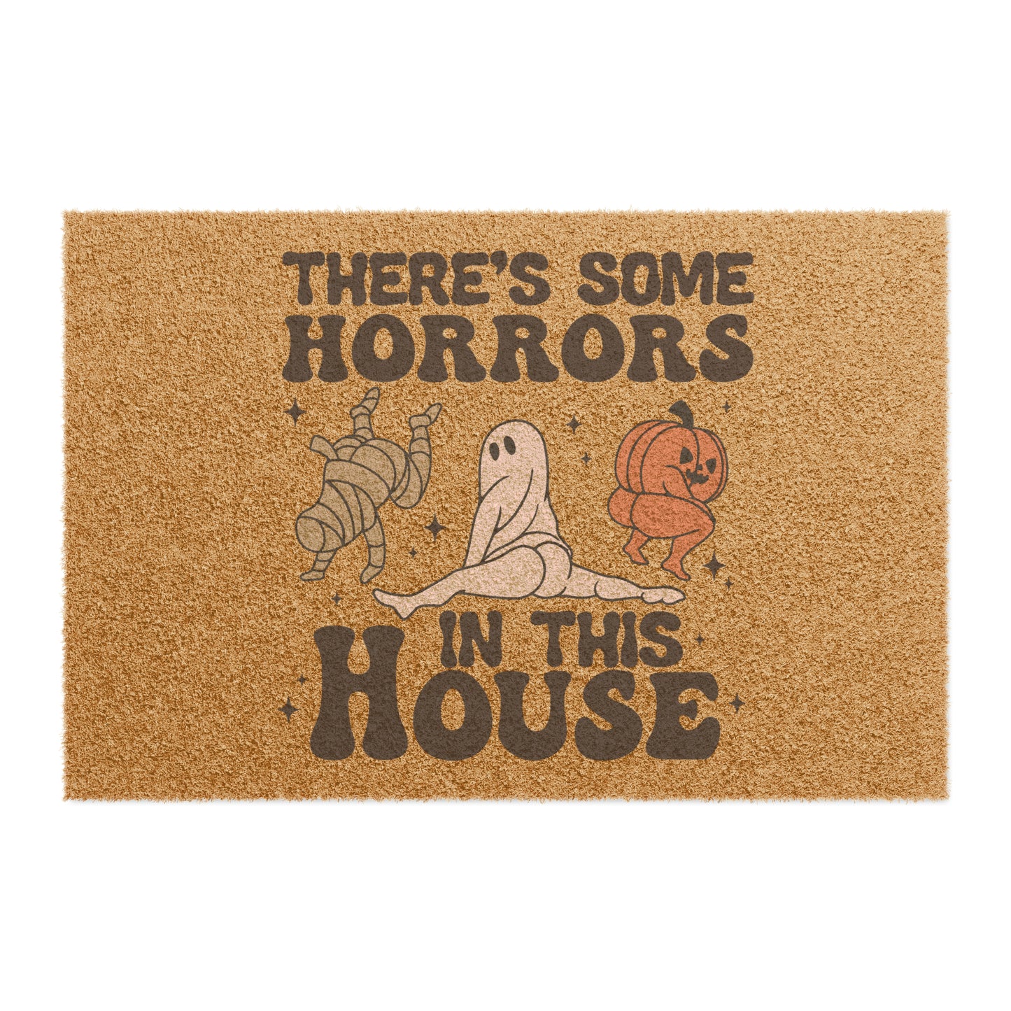 Halloween Doormat Horrors in this House