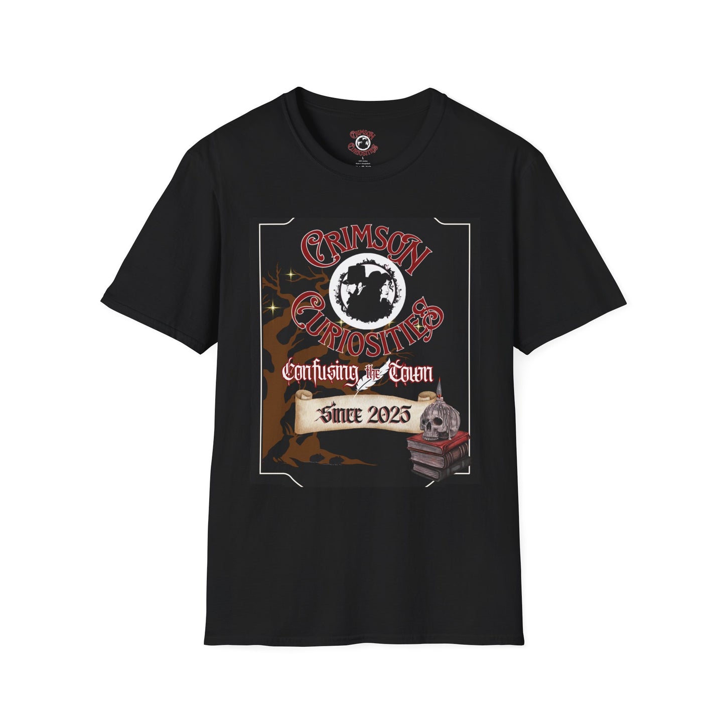 Crimson Curiosities Confusing T-Shirt